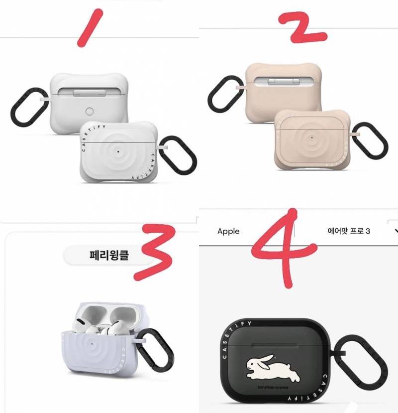 [잡담] 에어팟 케이스 골라줘! 남자는 뭘 좋아하지 | 인스티즈