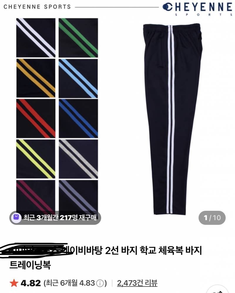 [잡담] 막 입고다닐 트레이닝 바지로 이런거 사는거 에바야? 학교 체육복 바지 ㅇㅇ | 인스티즈