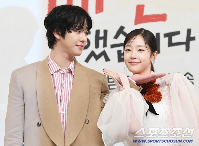 [정보/소식] 오매진) 오늘도 매진했습니다 안효섭 채원빈 김범 제작발표회 포토타임 | 인스티즈