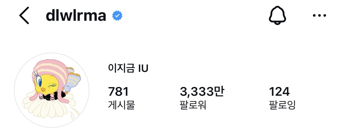 [잡담] 헉 아이유 인스타 팔로워 3,333만이네 | 인스티즈