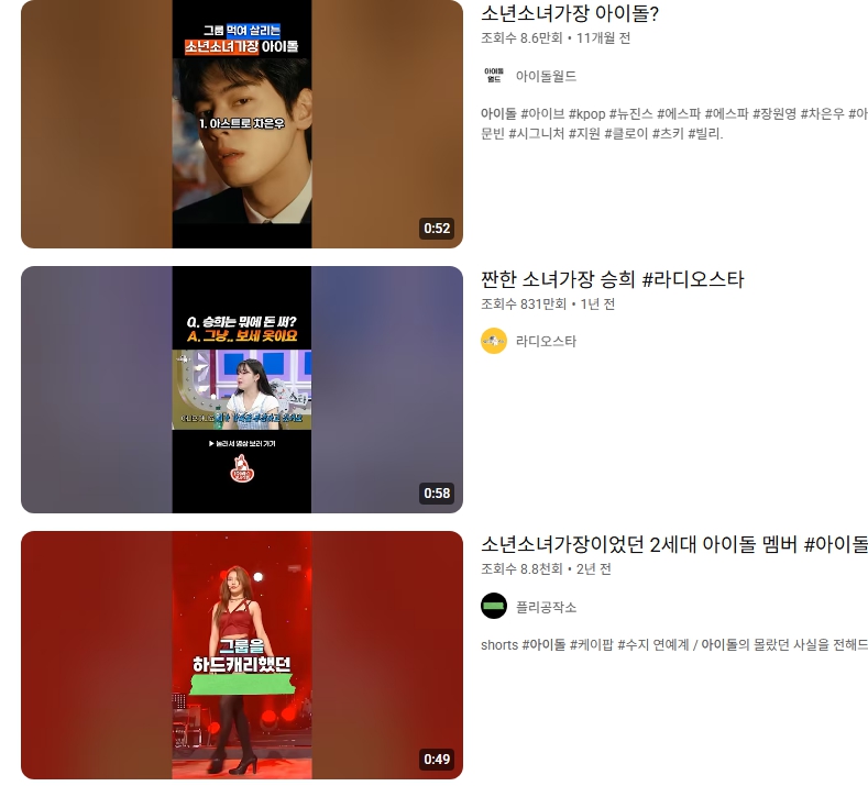 [마플] 소년소녀가장 아이돌 어떤 느낌이냐면 | 인스티즈
