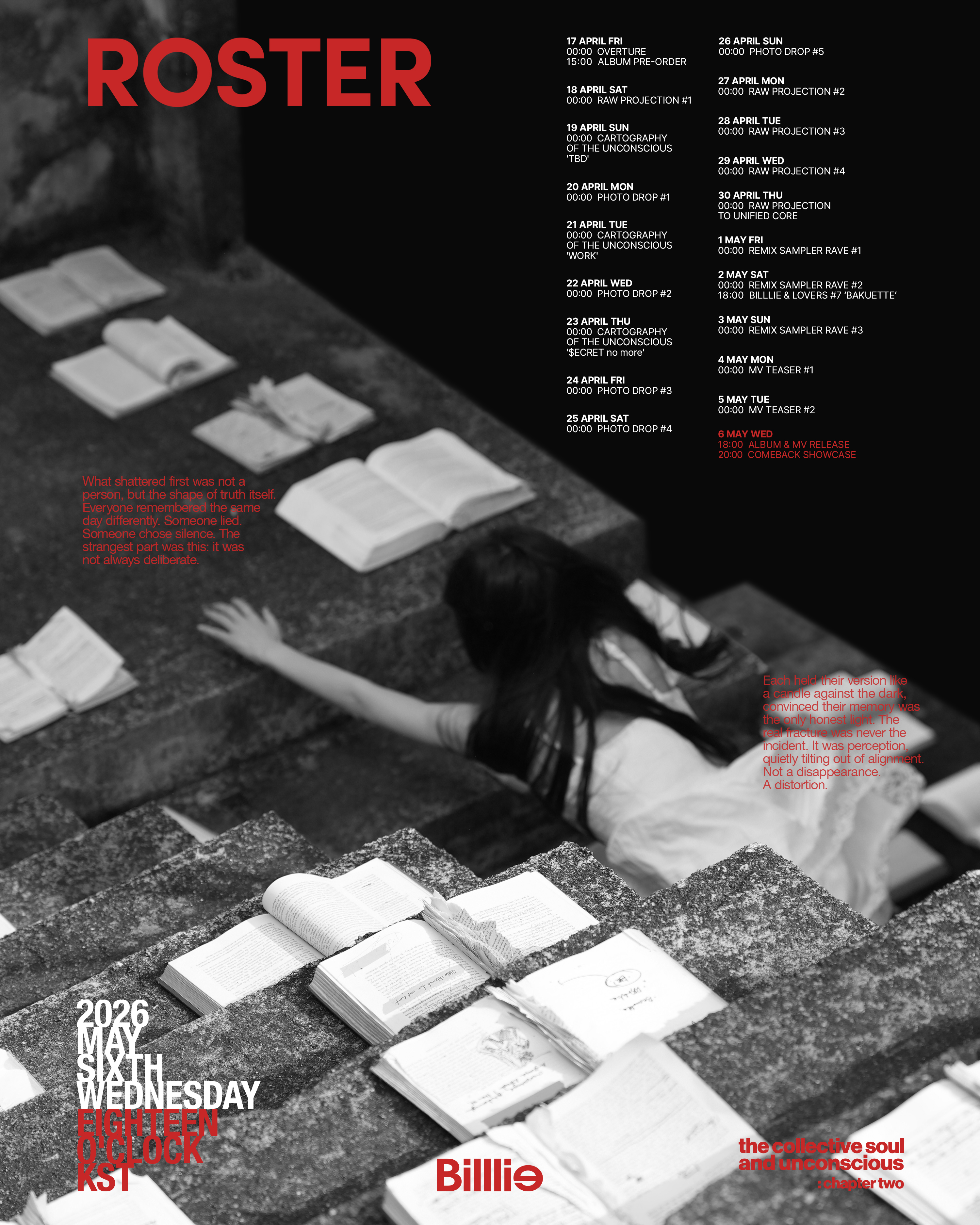 [잡담] 빌리 Billlie the 1st Full Album [the collective soul and unconscious: chapter two] Scheduler | 인스티즈