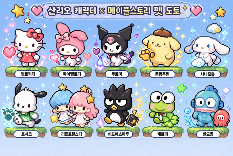 [잡담] 부티크고 뭐고 산리오 콜라보만 오매불망 기다려서 ai한테 펫처럼 뽑아달라해봤다... | 인스티즈