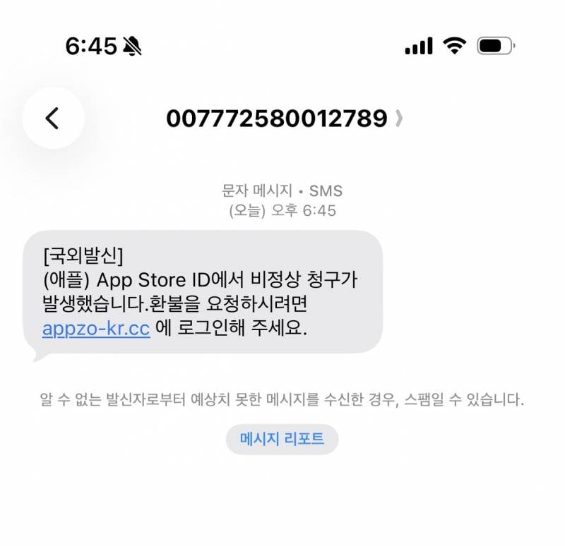 [잡담] 이런 문자 스팸이야? | 인스티즈