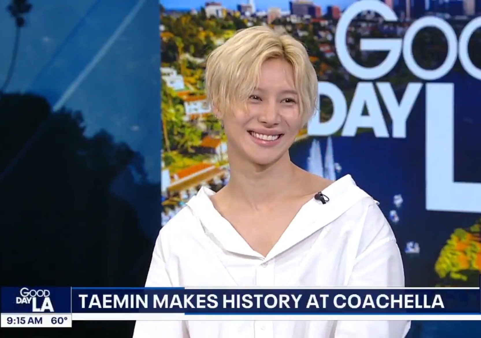 [정보/소식] 태민 미국 생방 아침뉴스 인터뷰함 | 인스티즈