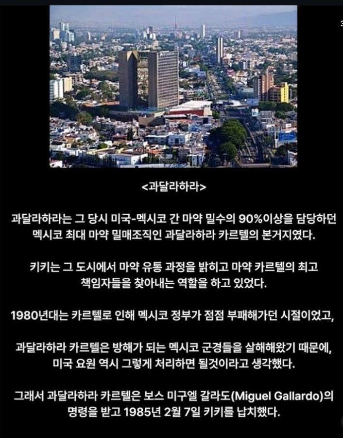 마약과의 전쟁 중 납치 살인 당한 미국 요원 | 인스티즈