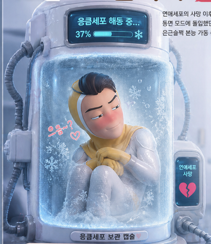 [잡담] 유미의세포들3) 순록이 응큼세포 해동 중...🧊🩵 | 인스티즈
