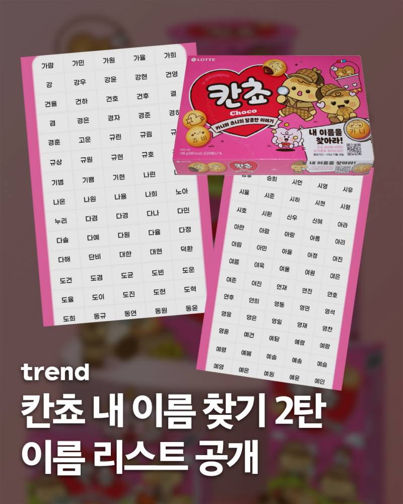 현재 아이돌 이름 𝙅𝙊𝙉𝙉𝘼 늘어났다는 칸쵸 2탄..JPG | 인스티즈