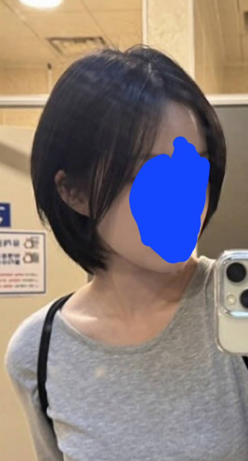 [잡담] 반곱슬에 숱많으면 매직없이 이런 단발 안돼?? | 인스티즈