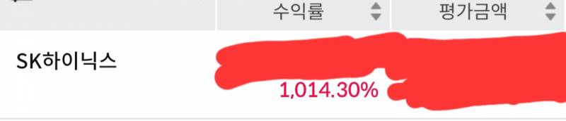 [잡담] 와 존버했더니 하닉 수익률 미친ㅋㅋㅋㅋ | 인스티즈