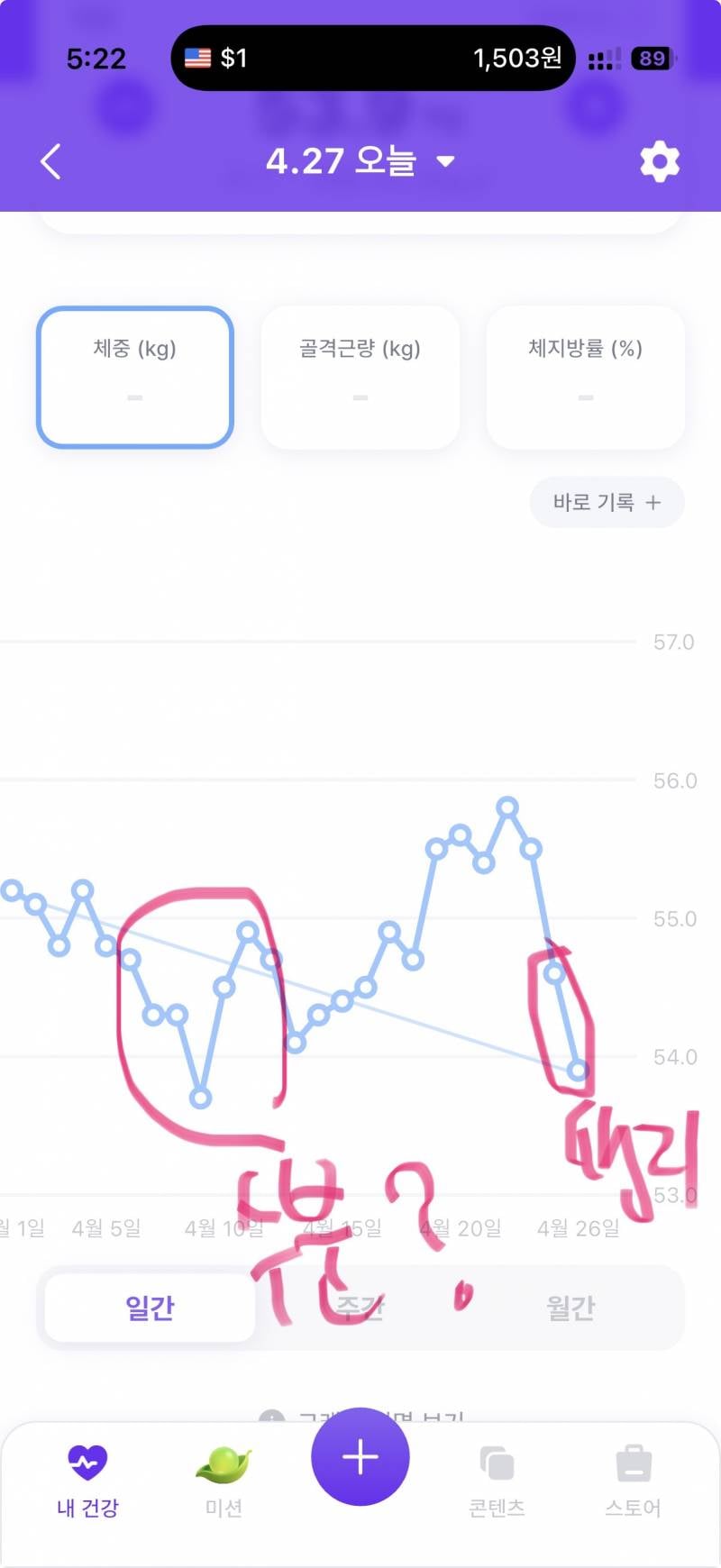 [잡담] 익등아 나 키토제닉(저탄고지) 1달됐는데 이거 체지방빠진걸까 | 인스티즈