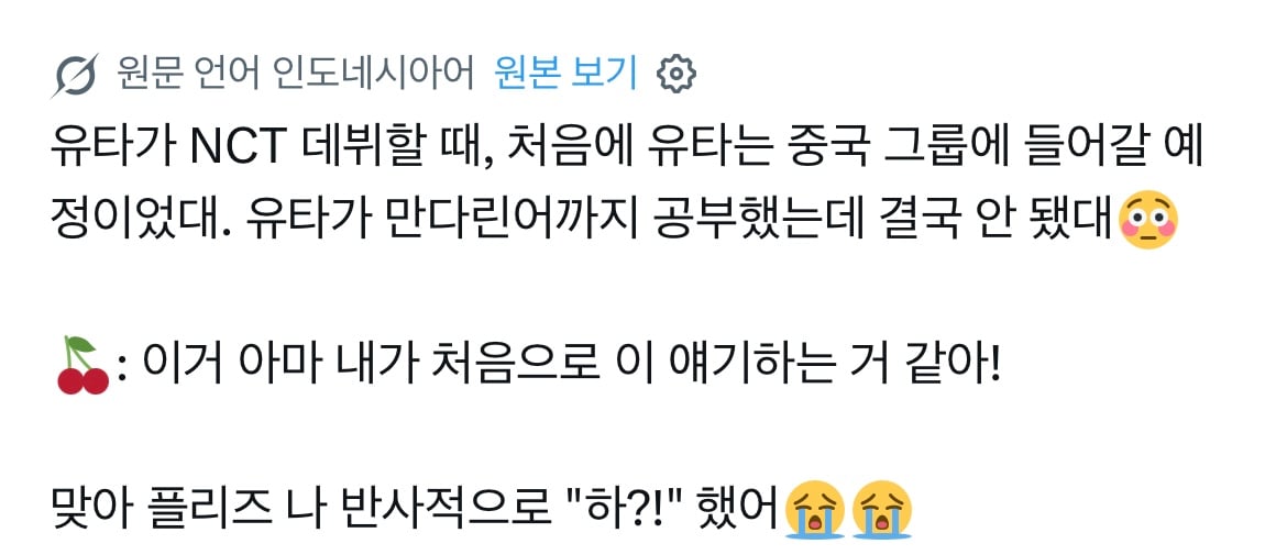 [잡담] 엔시티 데뷔조 진짜 변동이 많았나보다 | 인스티즈
