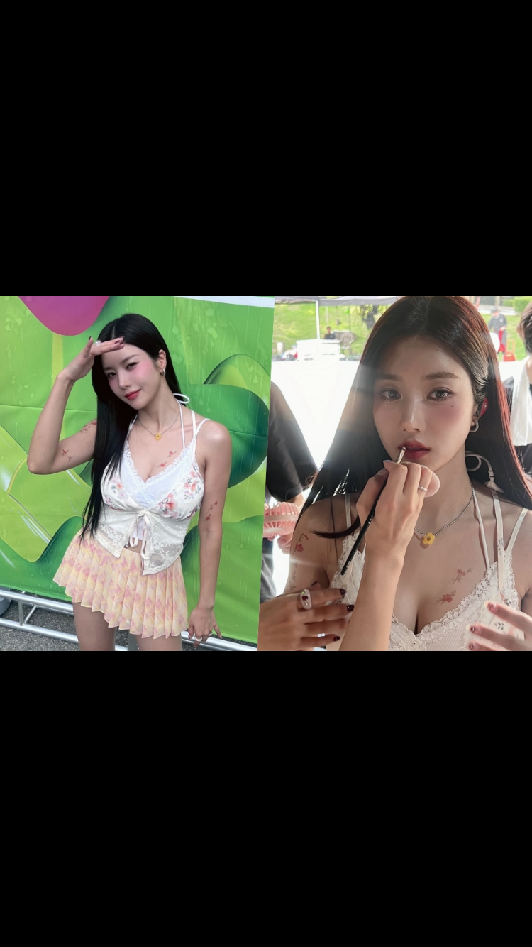 [잡담] 권은비 이때 타투? 이쁘다 | 인스티즈