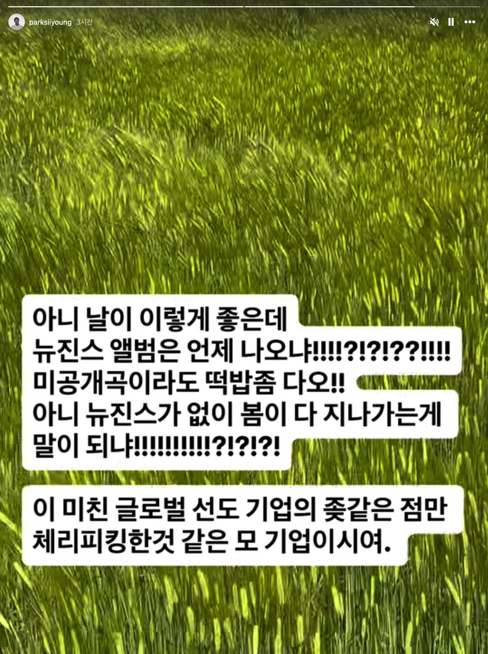 [정보/소식] 박시영 디자이너 인스스에 뉴진스 언급ㅋㅋㅋ | 인스티즈