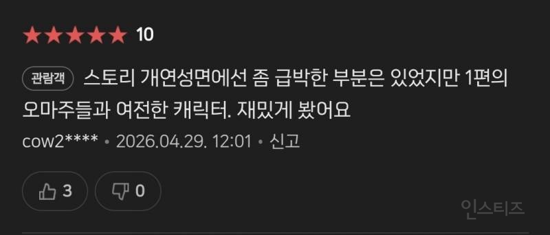 오늘 개봉한 <악마는 프라다를 입는다 2> 평점, 리뷰 근황.jpg | 인스티즈