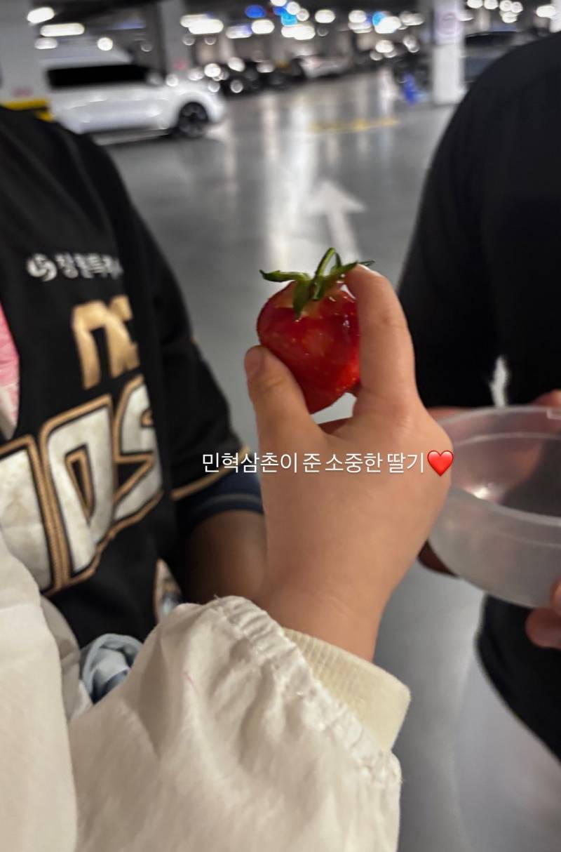 [잡담] 하솜이 농부 민혁의 딸기 🍓 받았대 ㅋㅋㅋㅋ | 인스티즈