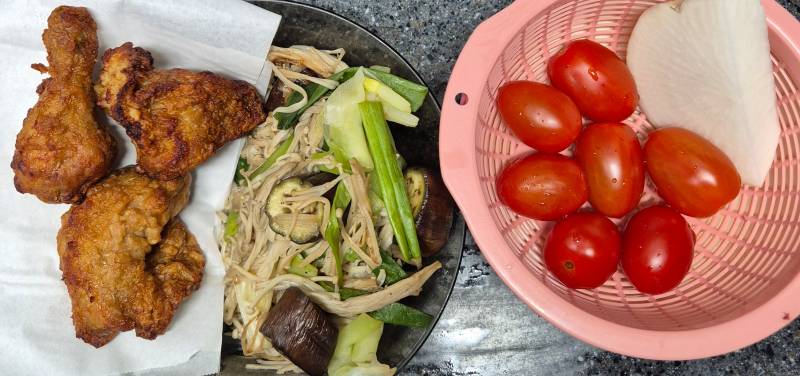 [잡담] 남은 치킨 건강하게 먹기🍗🤤 | 인스티즈