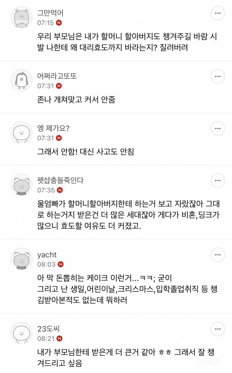 우리나라 효도강박 심한거같음.jpg | 인스티즈