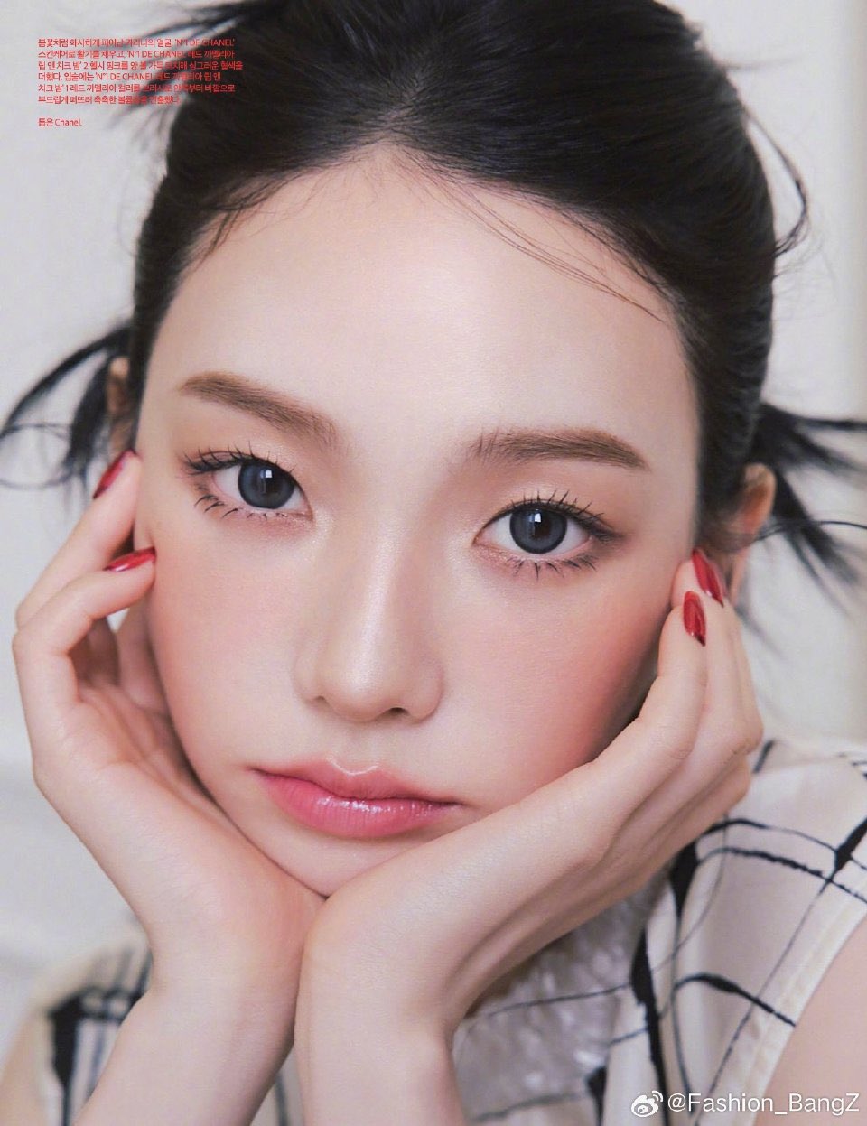 [잡담] 카리나 하퍼스 바자x샤넬 뷰티 5월호 화보 | 인스티즈