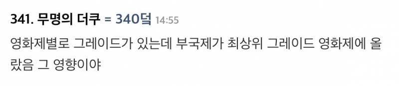 현재 𝙅𝙊𝙉𝙉𝘼 미친수준이라는 부국제 위상..JPG | 인스티즈