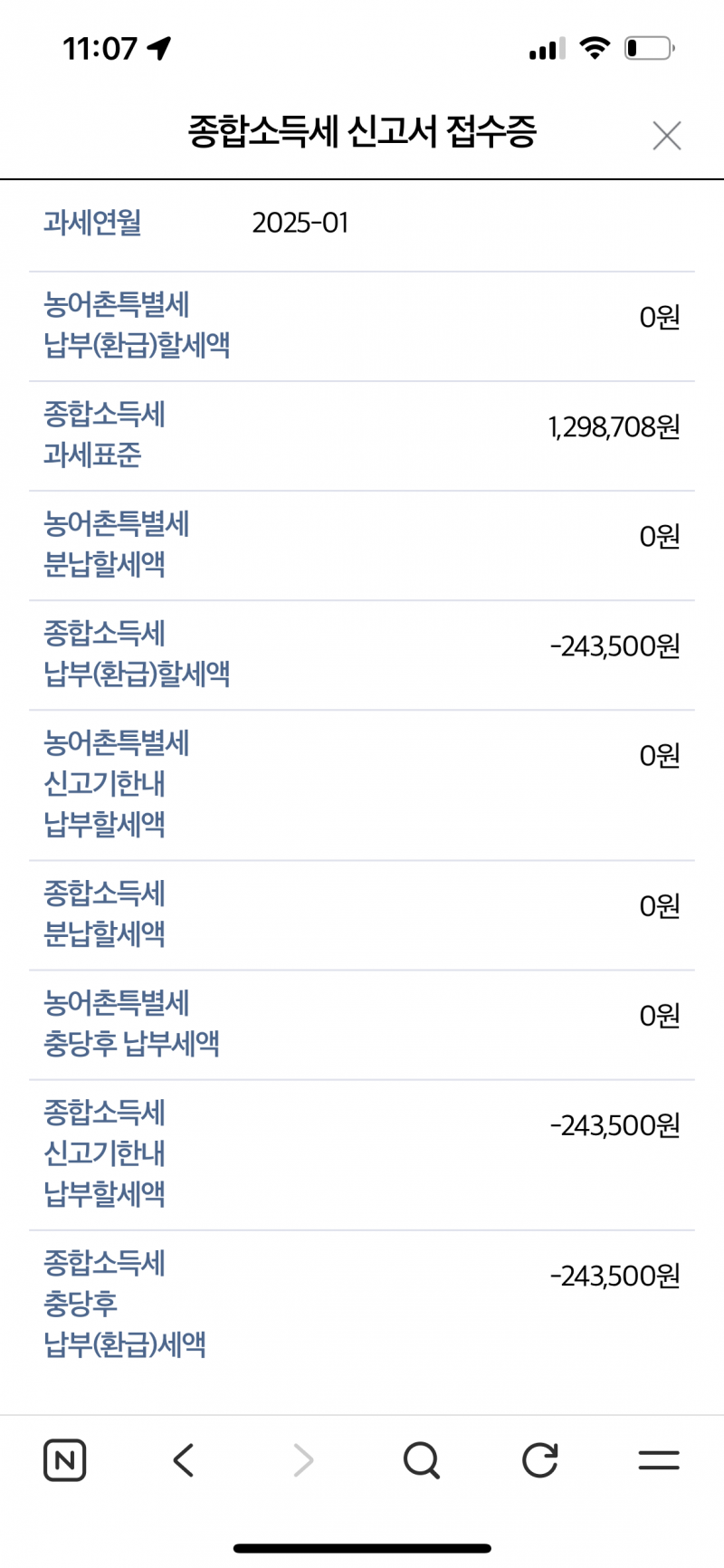 [잡담] 종소세 마이너스 맞아?? | 인스티즈