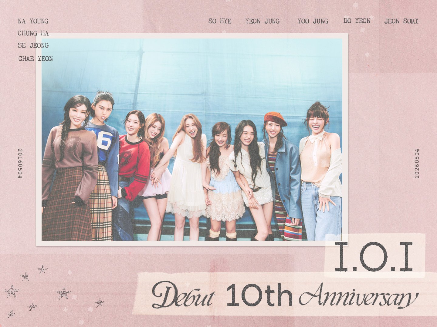 [정보/소식] I.O.I (아이오아이) 데뷔 10주년 축전 | 인스티즈