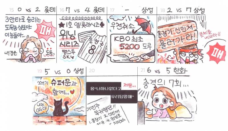 [잡담] 엘트가 4월승률 1등이라고?! 그래서 4월 다이어리 낋였습니다🖤❤️ | 인스티즈