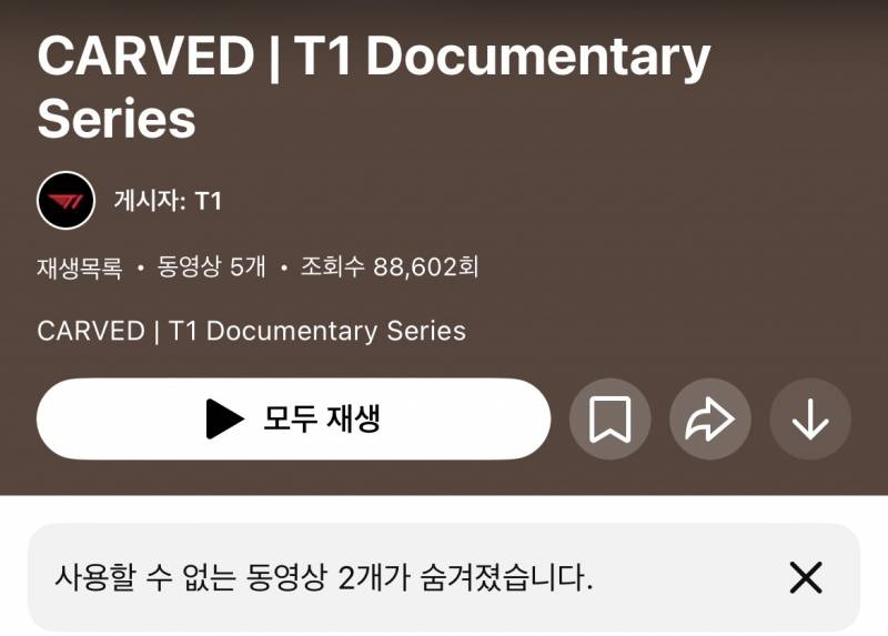 [잡담] 재생목록 영상 5개됨 | 인스티즈
