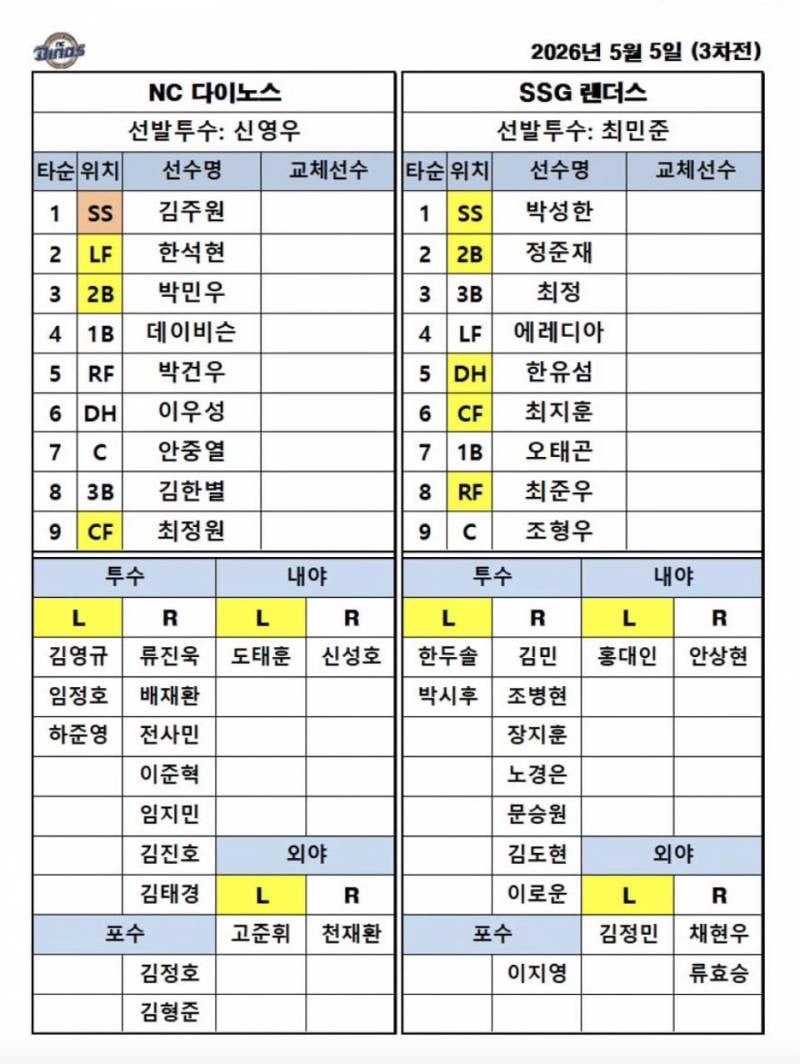 [알림/결과] 오늘 라인업 | 인스티즈