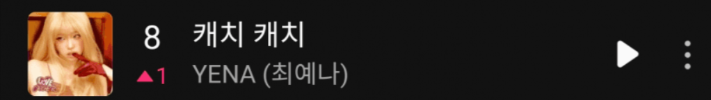 [잡담] 캐치캐치 멜론 탑백 8위 | 인스티즈