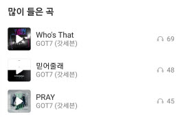아이돌 노래만 듣는 케이팝 n년차의 최애 수록곡 32편 갓세븐 (+230119 업데이트) | 인스티즈