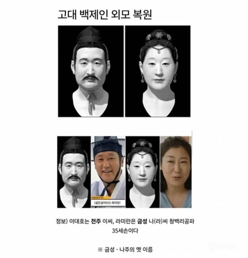 고대 백제인 외모복원.jpg | 인스티즈