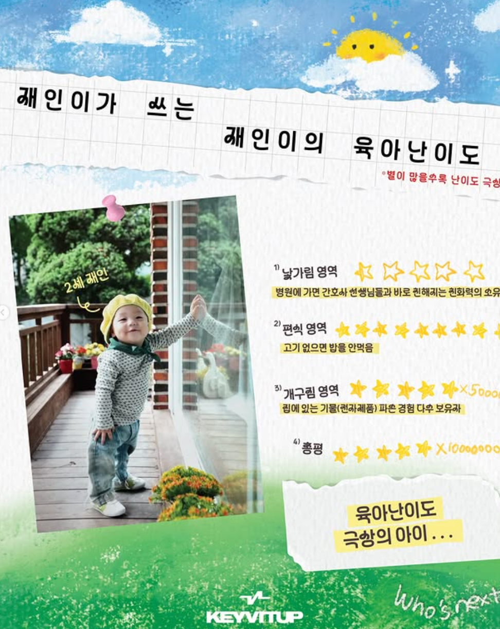 [잡담] 어린이날 기념 멤버별 육아난이도 JPG | 인스티즈