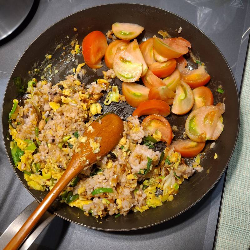 [잡담] 토마토계란볶음밥 이렇게 만드는거맞아? | 인스티즈