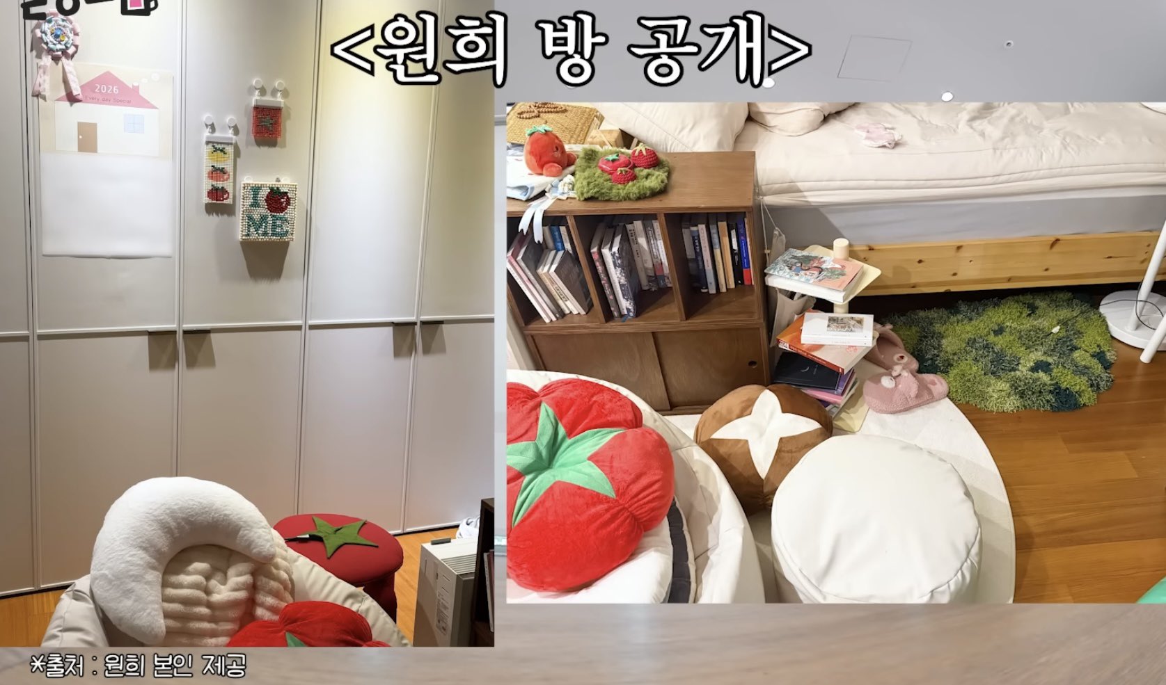 [잡담] 원희 방에 토마토랑 버섯밖에 없다더니 | 인스티즈