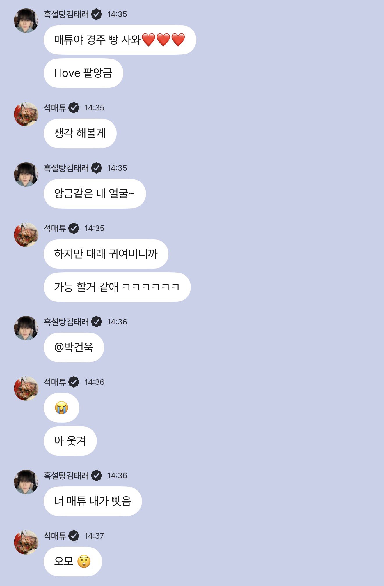[잡담] 오늘자 제베원 단체플챗방 상태 | 인스티즈