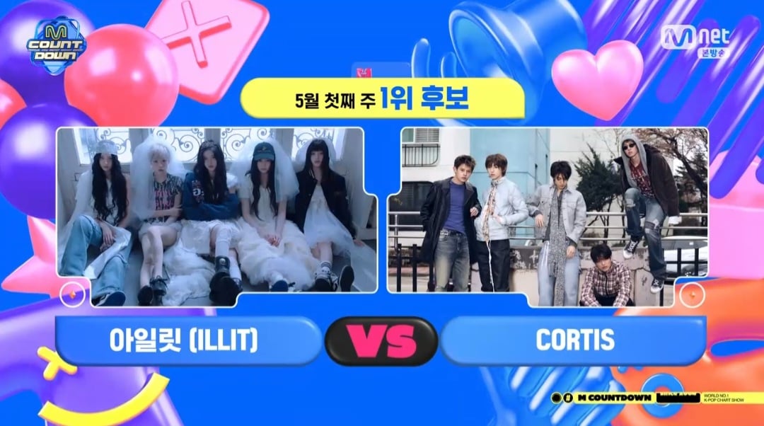 [정보/소식] 엠카 5월 첫째주 1위 코르티스 | 인스티즈