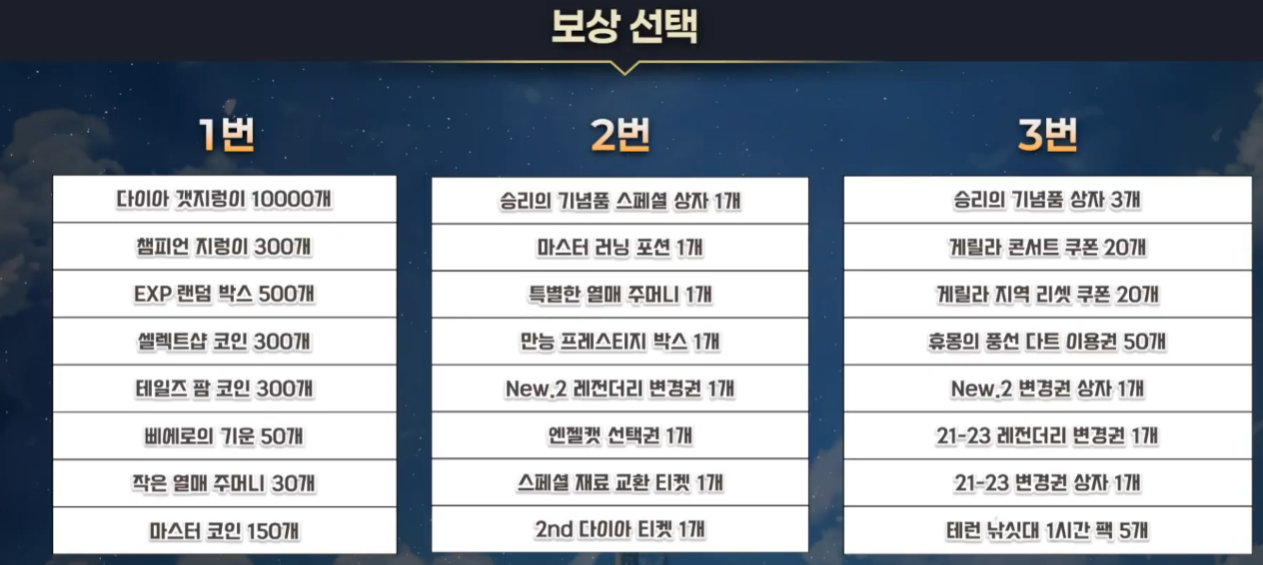 [잡담] 오늘 라방 보상 (13일 새벽 3시까지 받기) | 인스티즈