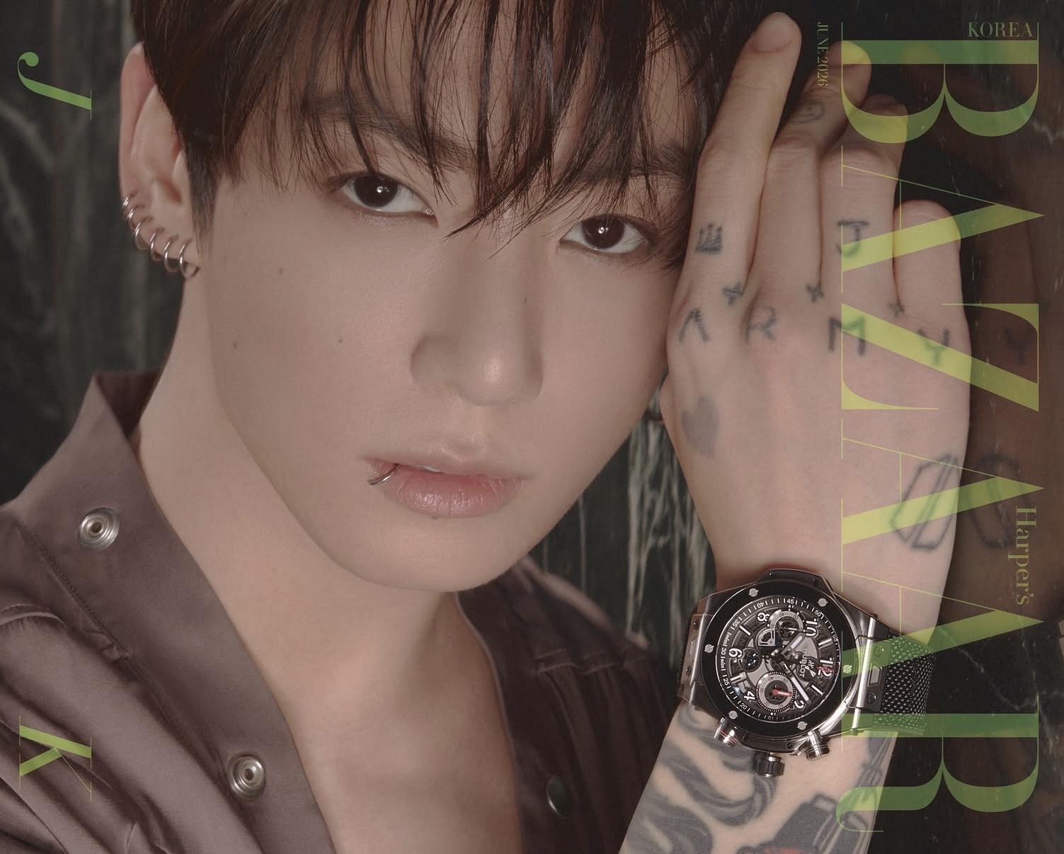 [정보/소식] [BAZAAR] 방탄 정국 위블로 표지 6종 | 인스티즈