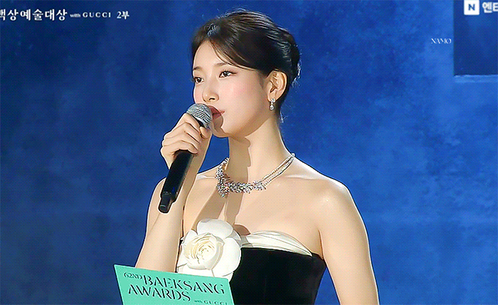 [잡담] 수지) 제 62회 백상예술대상 수지 GIF | 인스티즈