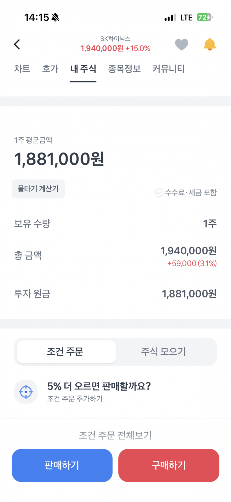 [잡담] 내 주식 첫 수익 ... | 인스티즈