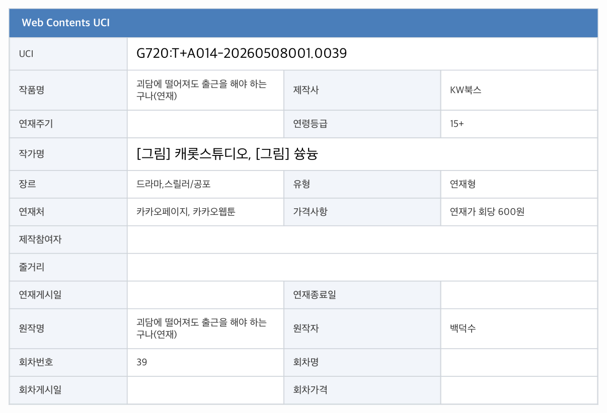 [잡담] 괴담출근 웹툰 15금이네 | 인스티즈
