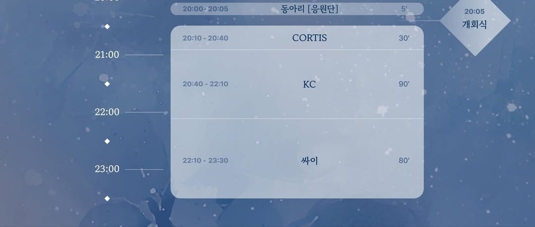 [잡담] 코르티스 단국대 8시쯤에 공연하네 | 인스티즈
