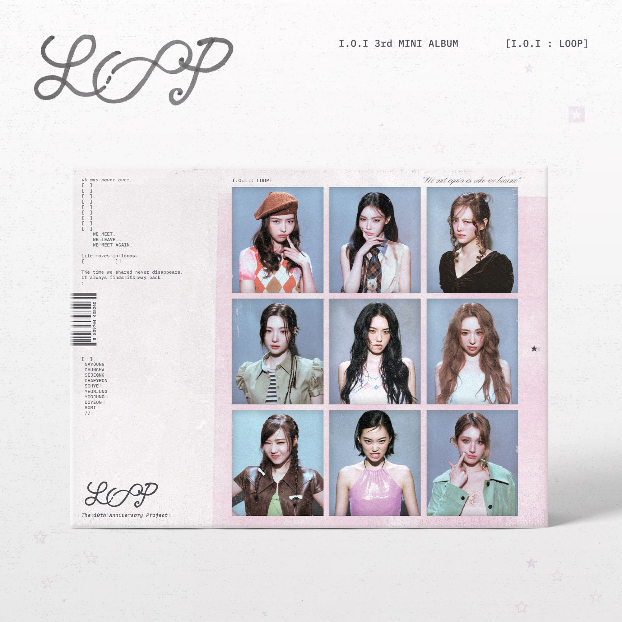 [정보/소식] 아이오아이 3rd MINI ALBUM [I.O.I : LOOP] 상세 이미지 안내 | 인스티즈