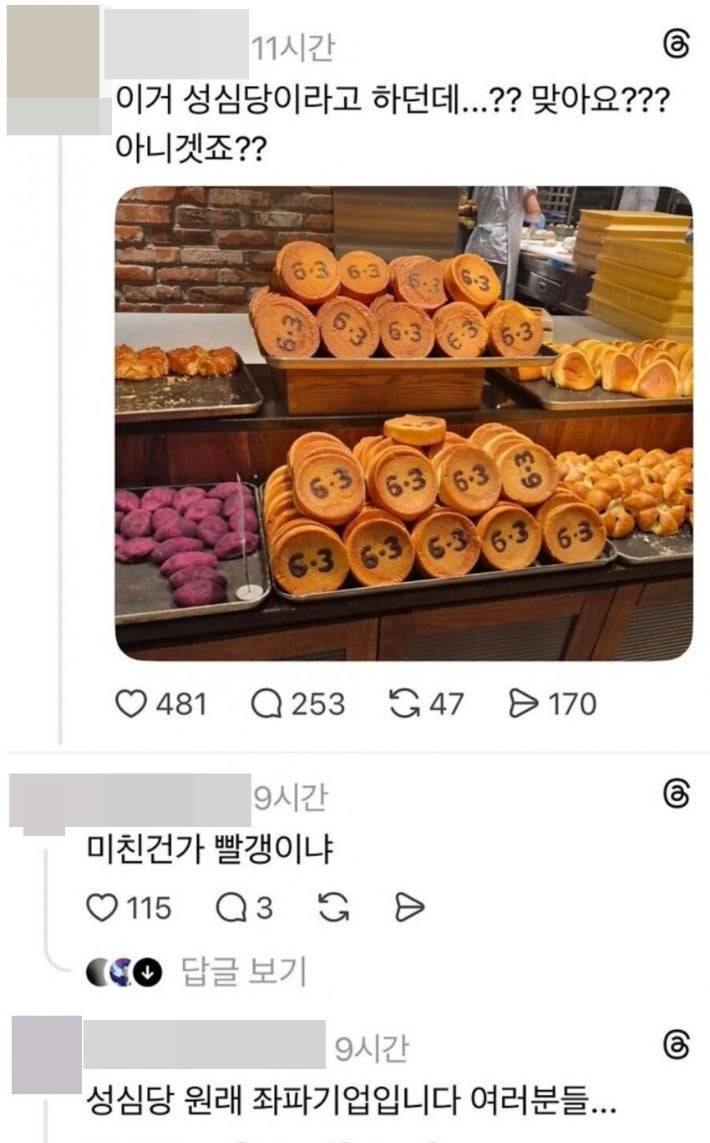 현재 성심당이 시달리고있는 파바 죽이기 음모론..JPG | 인스티즈