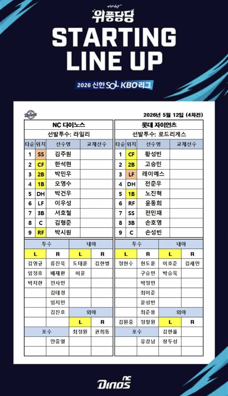 [알림/결과] 라인업 | 인스티즈