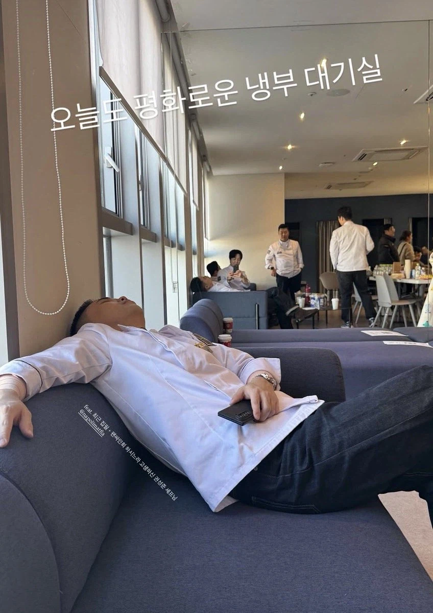 [잡담] 손종원 커피 뒤집어쓴 거 냉부 촬영장같은뎈ㅋㅋㅋ | 인스티즈
