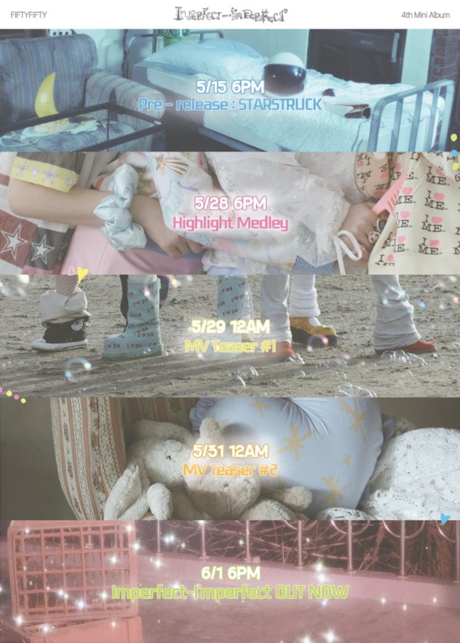[정보/소식] 피프티피프티, 동화책 찢고 나온 비주얼...15일 선공개곡 '스타스트럭' 발매 | 인스티즈