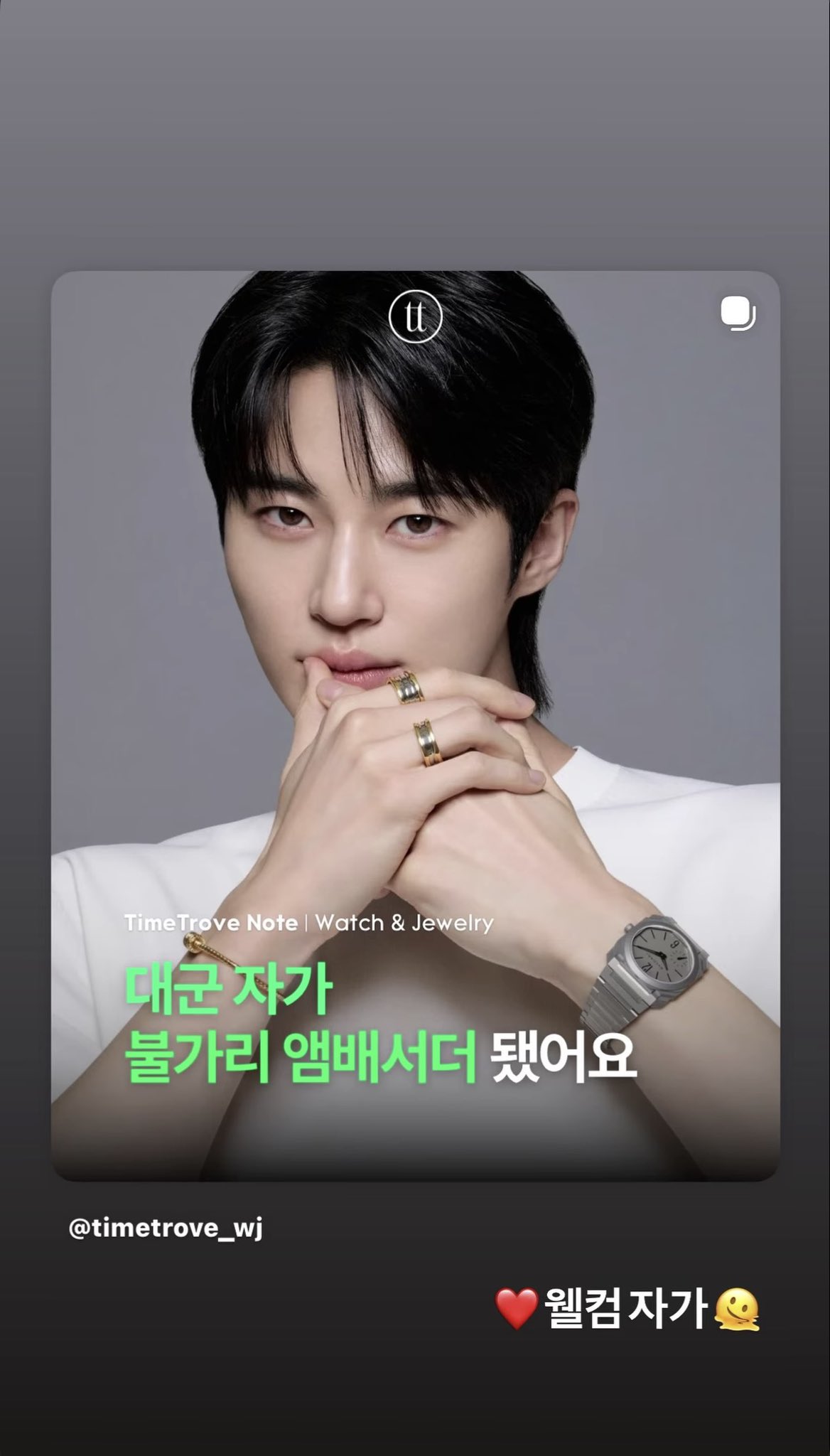 [잡담] 변우석) 불가리 관계자분 인스스 | 인스티즈
