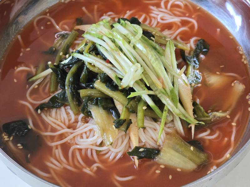 [잡담] 내 열무국수 때깔 좀 봐 | 인스티즈